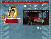 Tablet Screenshot of jesuslovesyoushow.com